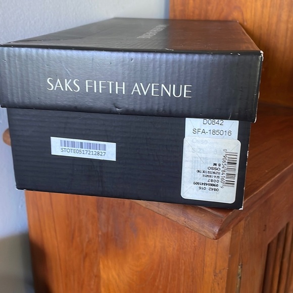 Saks Fifth Avenue Snakeskin Print Sandals - Picture 4 of 14